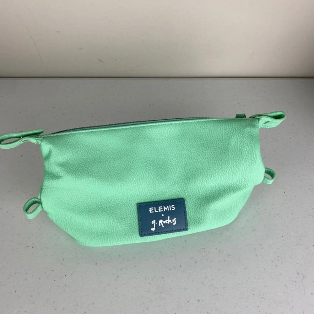 Elemis x Gretchen Roehrs Cosmetic Bag Women‎ OS Mint Green Fashion Illustration